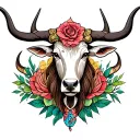 Taurus And libra tattoo design idea