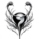 Infertility tattoo design idea