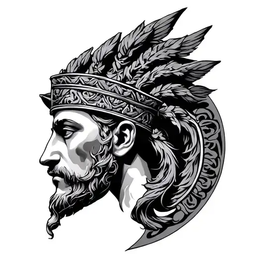 Spqr tattoo design idea