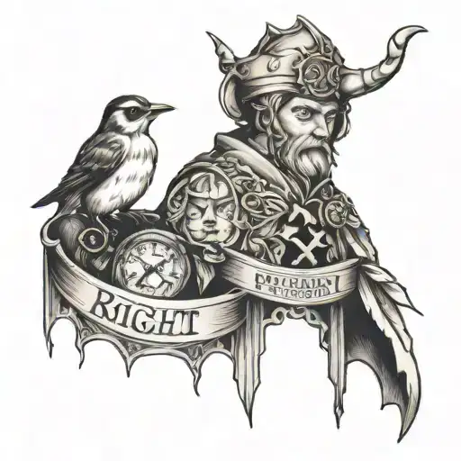 doing what's right, under the eyes of judgement tattoo tattoo design idea