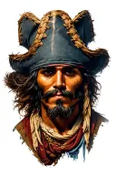 Straw Hat Pirates tattoo design idea