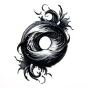 Enso tattoo design idea