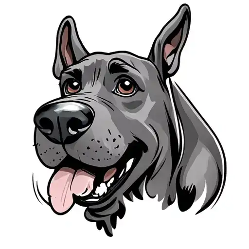 Scooby doo tattoo with each color of member represented tattoo design idea