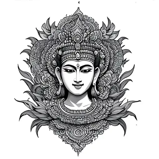 khmer tattoo design idea