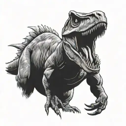 Jurassic Park tattoo design idea