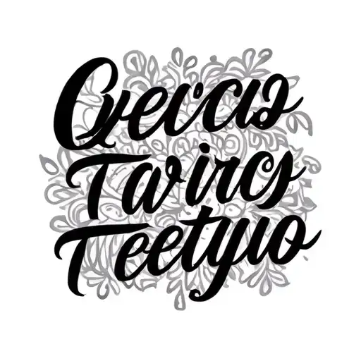 write family and friends with Spanish writing and Mexican patterns tattoo design idea
