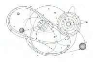 astrophysics tattoo design idea