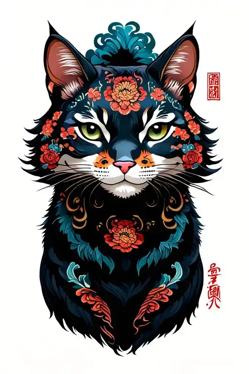 Animal tattoo design idea