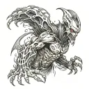 spawn lobo tattoo design idea
