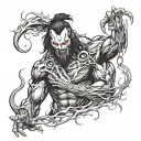spawn lobo tattoo design idea