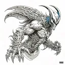 spawn lobo tattoo design idea