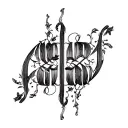 Two Word Ambigram Generator tattoo design idea