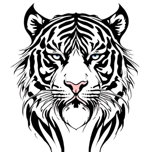 tiger tattoo design idea