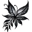 Tattoo Design Concept:Style: Fine line / blackwork / minimal realismSize: Small (palm-sized or smaller)Design Eleme tattoo design idea