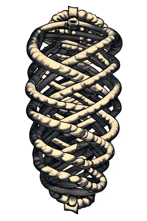 double helix dna double helix tattoo design idea