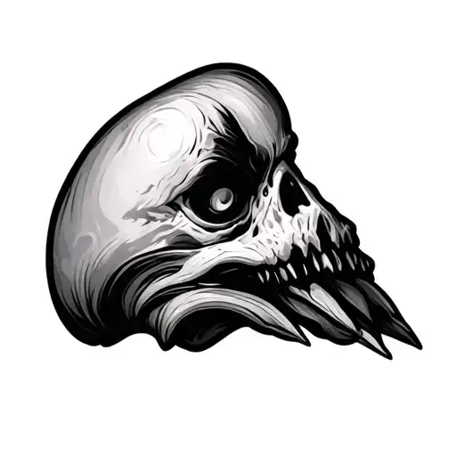 Nipple tattoo design idea