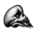 Nipple tattoo design idea