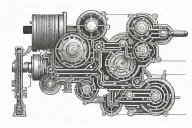 11 in Morse code tattoo design idea