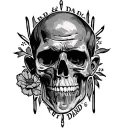 Rip Dad tattoo design idea