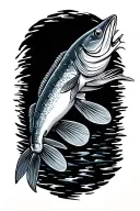 bonefish fly fishing tattoo design idea
