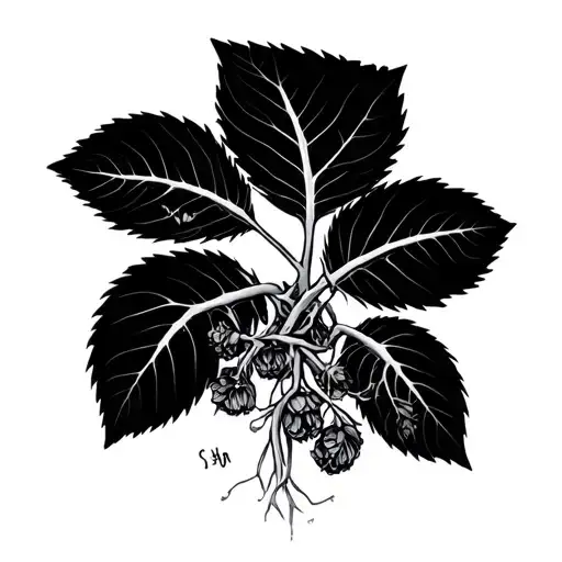 Bean Sprout tattoo design idea