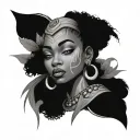 Oshun tattoo design idea