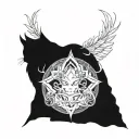 fear and madness tattoo design idea