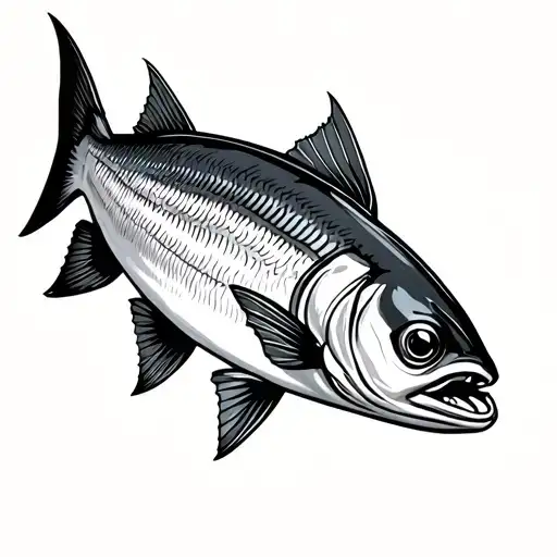 Sardine Can tattoo design idea