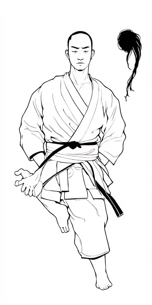 Brazilian Jujitsu Kaisen Satori tattoo design idea