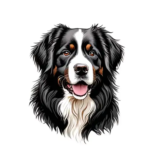 Bernese tattoo design idea