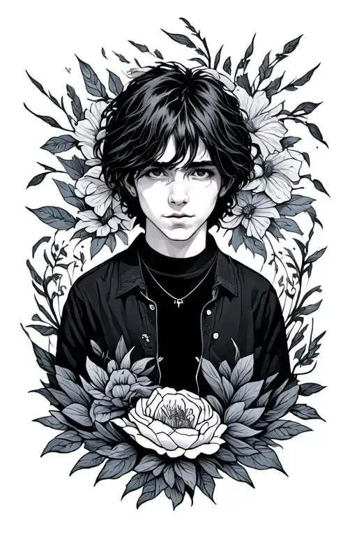 Porter Robinson nurture tattoo design idea