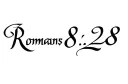 "Romans 8:28" tattoo design idea