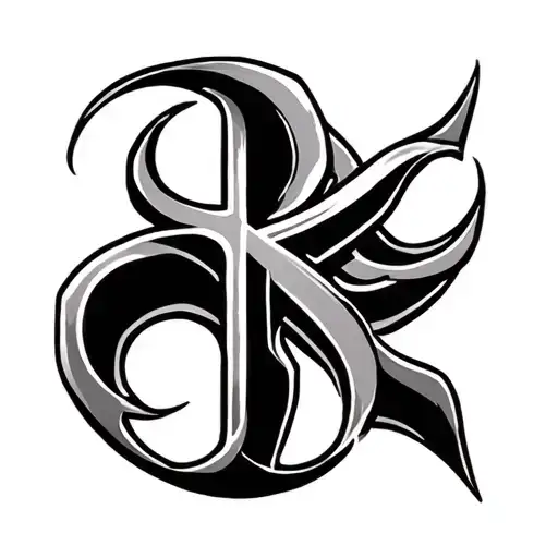 Boredom Symbol tattoo design idea