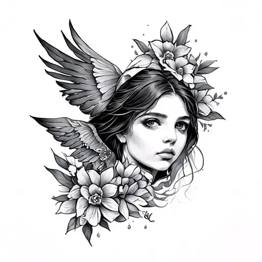 what we do in life echoes for eternity tattoo design idea