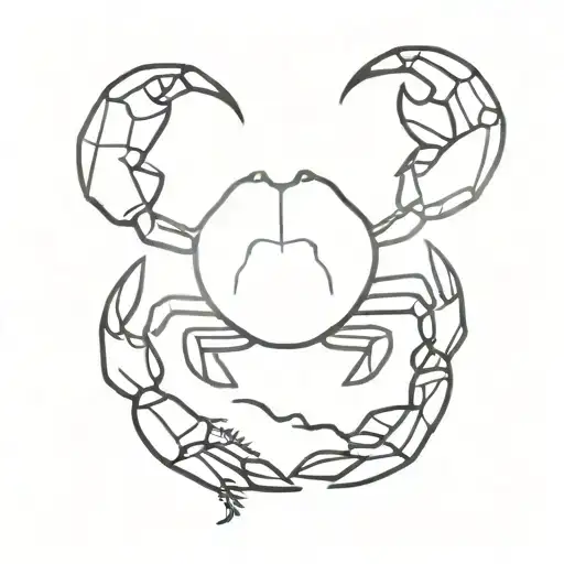 crab and scorpion tattoo tattoo design idea