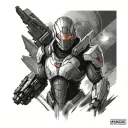 Mass Effect tattoo design idea