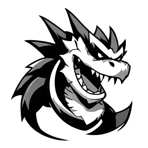 simple bowser tattoo design tattoo design idea