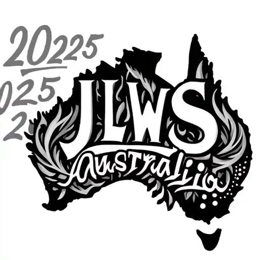 "JLWS 2025 Australia 22" Australia tattoo design idea