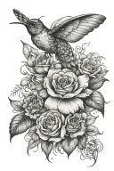 feminine, the good and the bad, nature, health, beauty, acceptance, new beginning,  tattoo design idea
