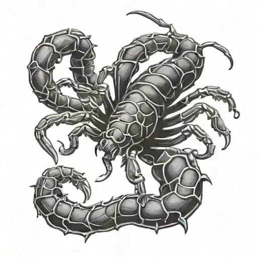 SCORPION tattoo design idea