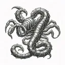 SCORPION tattoo design idea
