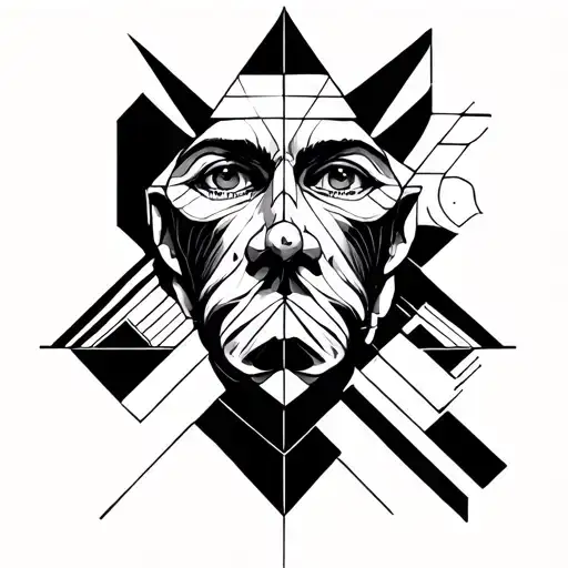 Happy Absurd Optimism tattoo design idea