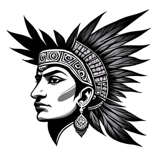 Inca tattoo design idea