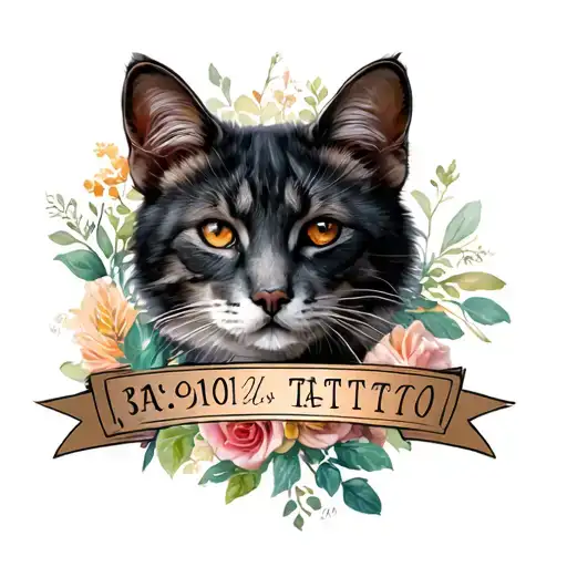 name with birthdate tattoo design idea