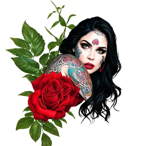 bbc slut tattoo design idea