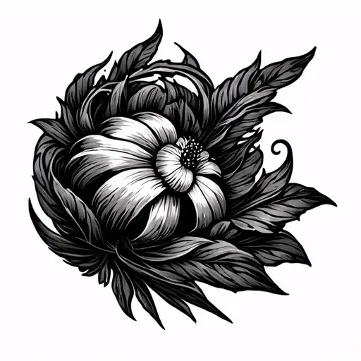 abundance of life, peace, prosperity, freedom. symbol or something that symbolizes this. I like pointed flow but manly  tattoo design idea