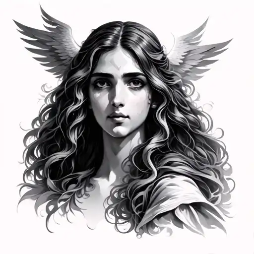 7 Heavenly Virtues tattoo design idea