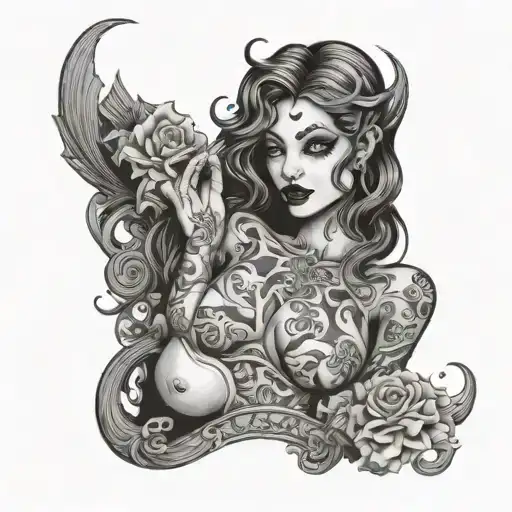 Slut tattoo design idea