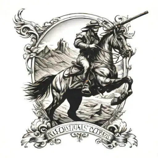 mountain song flatland cavalry tattoo tattoo design idea