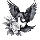 Alivia Kristine AngeloVIII • 10 • 2018 Aiden John Angelovii • 7 • 2022 tattoo design idea